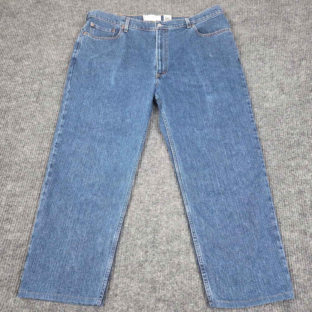 Levis 550 Relaxed Fit Jeans Mens 44x30 (27 L) Medium Wash Blue Denim 4231 CR 002